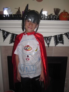 Superhero "Mutant Fall"