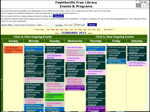 Hideous Events Home Page